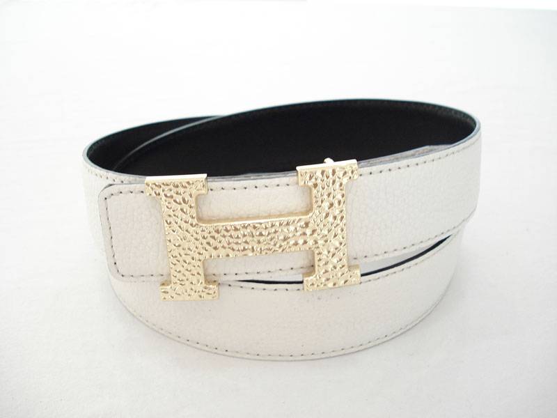 Hermes Belt 2007 white